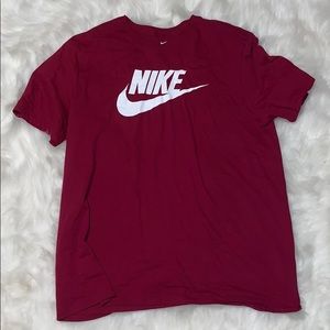 Nike red tee